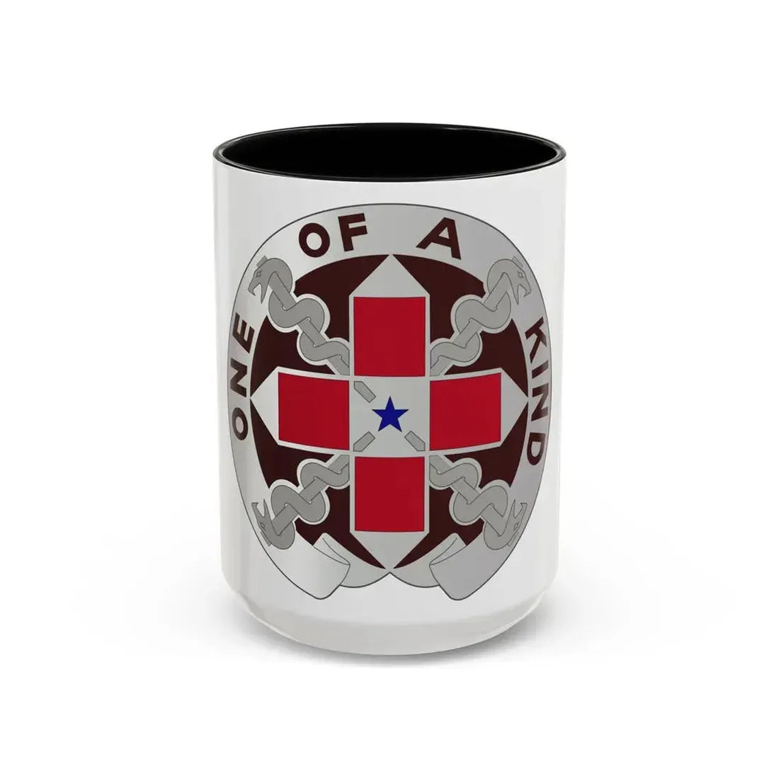 810 Convalescent Center (U.S. Army) Accent Coffee Mug 15oz Black - Go Mug Yourself