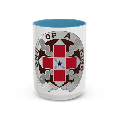 810 Convalescent Center (U.S. Army) Accent Coffee Mug 15oz Light Blue - Go Mug Yourself