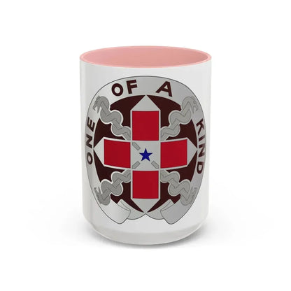 810 Convalescent Center (U.S. Army) Accent Coffee Mug 15oz Pink - Go Mug Yourself