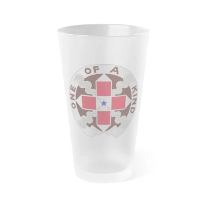 810 Convalescent Center (U.S. Army) Frosted Pint Glass 16oz Default Title - Go Mug Yourself