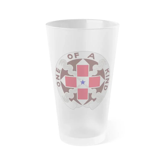 810 Convalescent Center (U.S. Army) Frosted Pint Glass 16oz Default Title - Go Mug Yourself