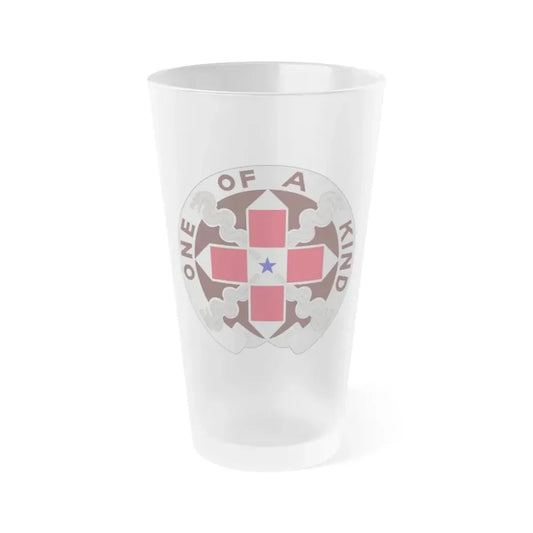810 Convalescent Center (U.S. Army) Frosted Pint Glass 16oz Default Title - Go Mug Yourself
