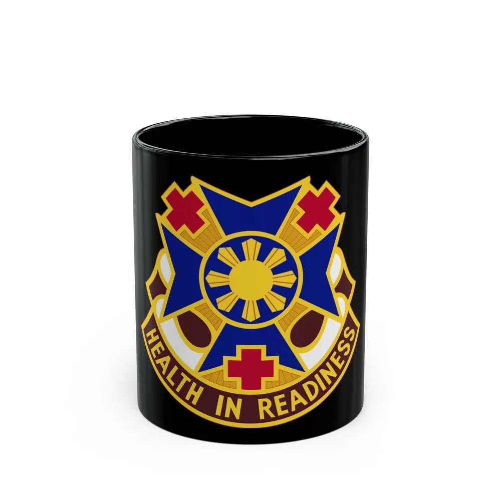 810 Field Hospital (U.S. Army) Black Coffee Mug-11oz-Go Mug Yourself