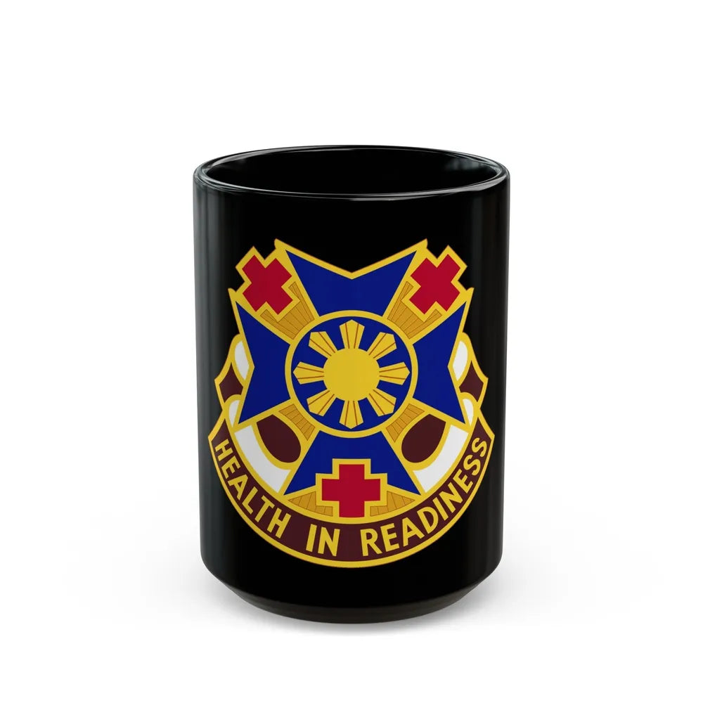 810 Field Hospital (U.S. Army) Black Coffee Mug-15oz-Go Mug Yourself