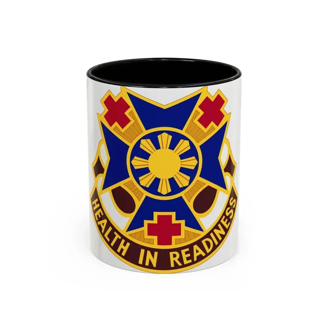 810 Field Hospital (U.S. Army) Accent Coffee Mug 11oz Black - Go Mug Yourself