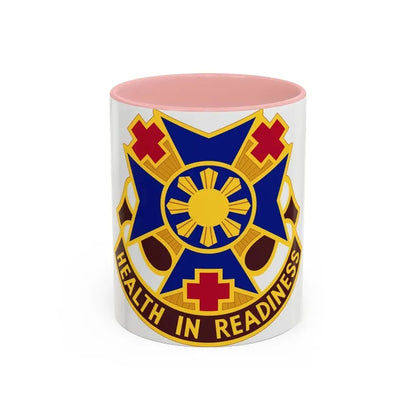 810 Field Hospital (U.S. Army) Accent Coffee Mug 11oz Pink - Go Mug Yourself