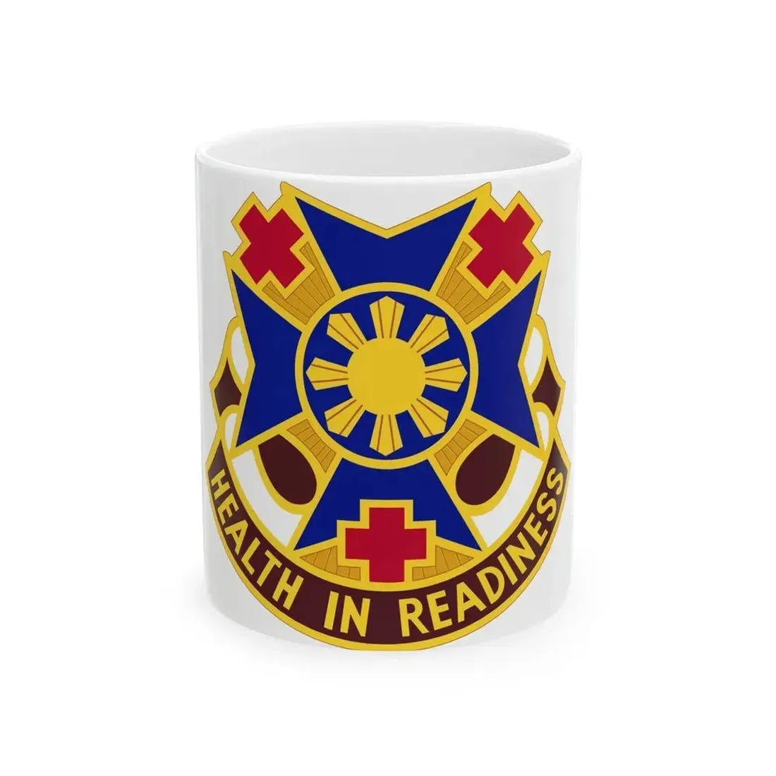 810 Field Hospital (U.S. Army) White Coffee Mug 11oz - Go Mug Yourself