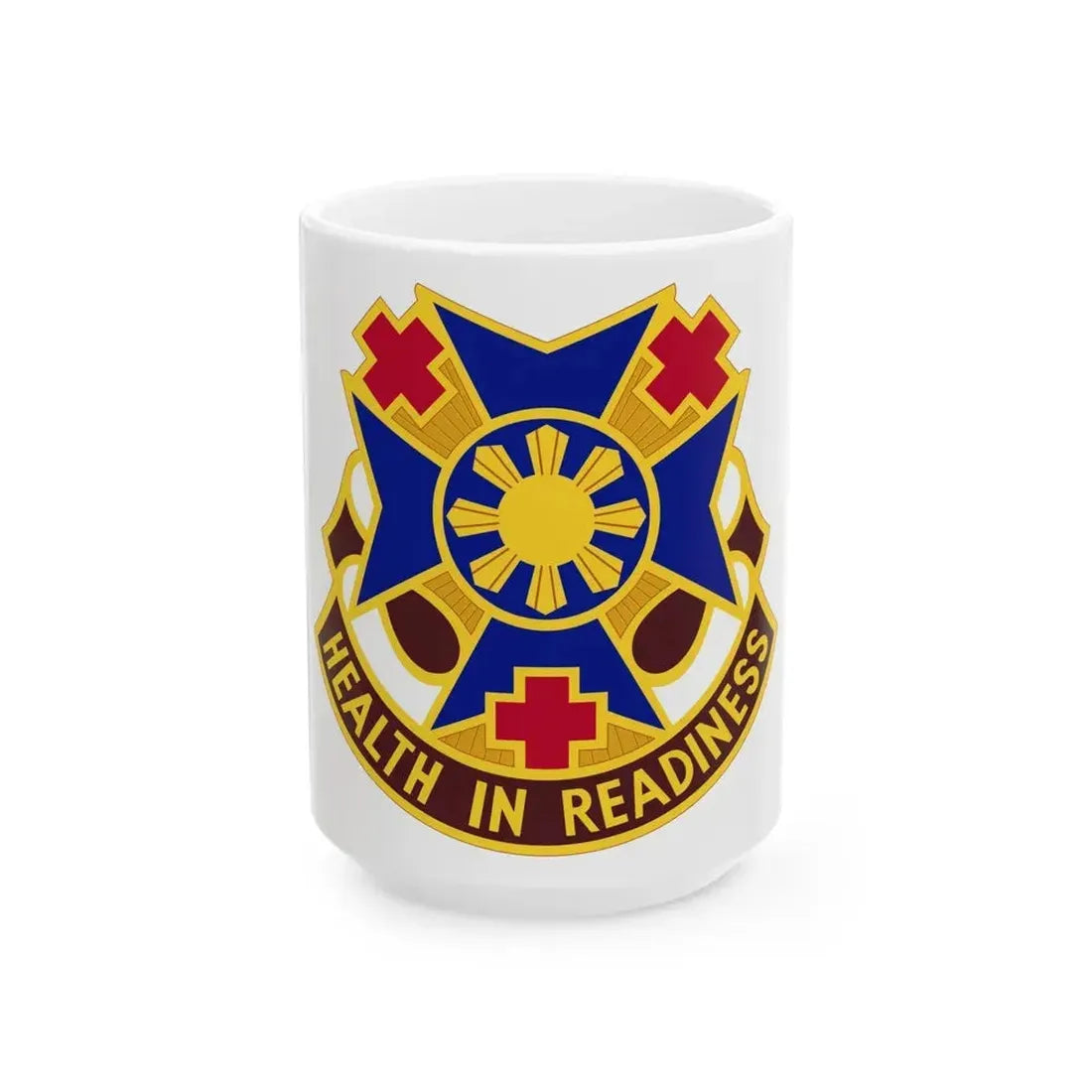 810 Field Hospital (U.S. Army) White Coffee Mug 15oz - Go Mug Yourself