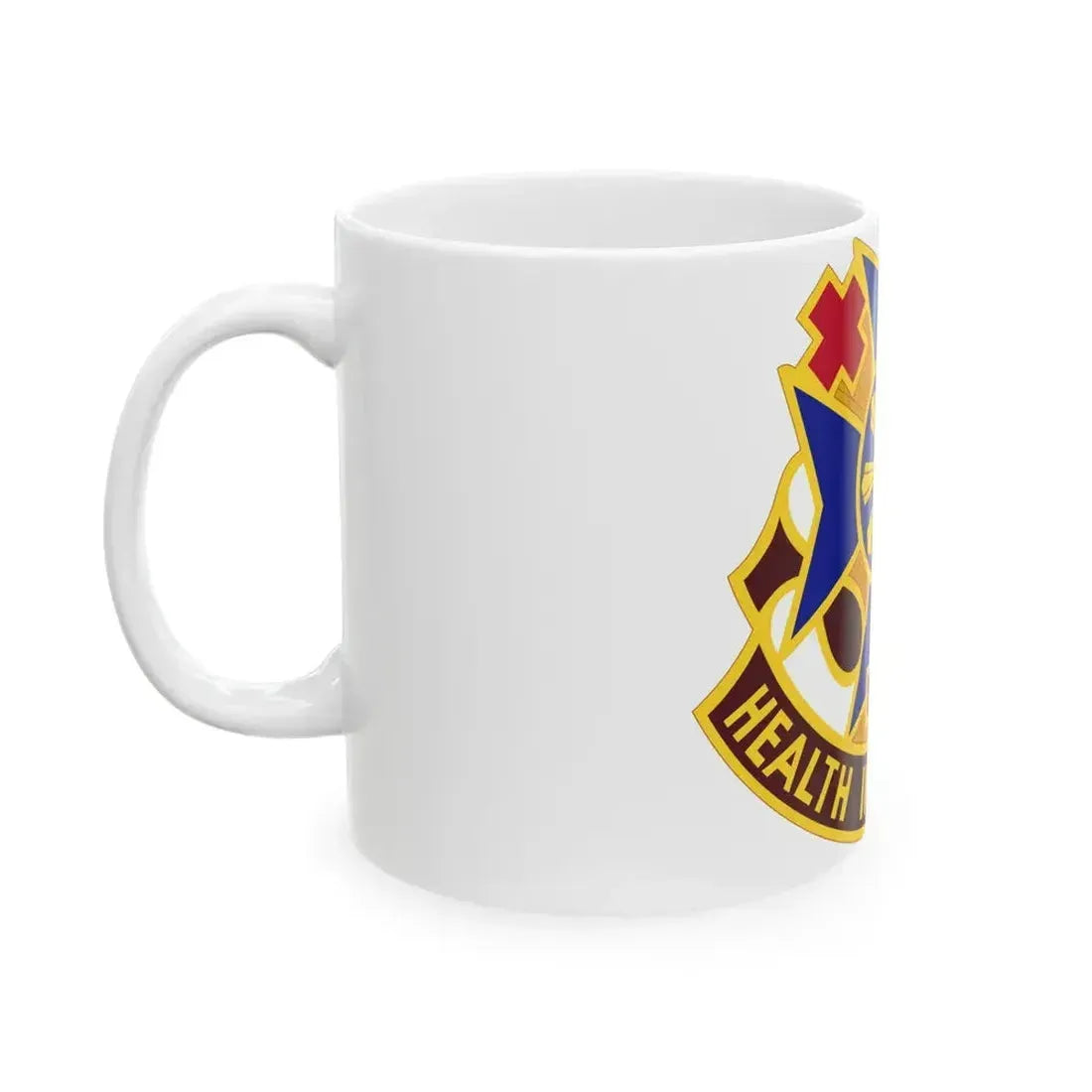 810 Field Hospital (U.S. Army) White Coffee Mug - Go Mug Yourself