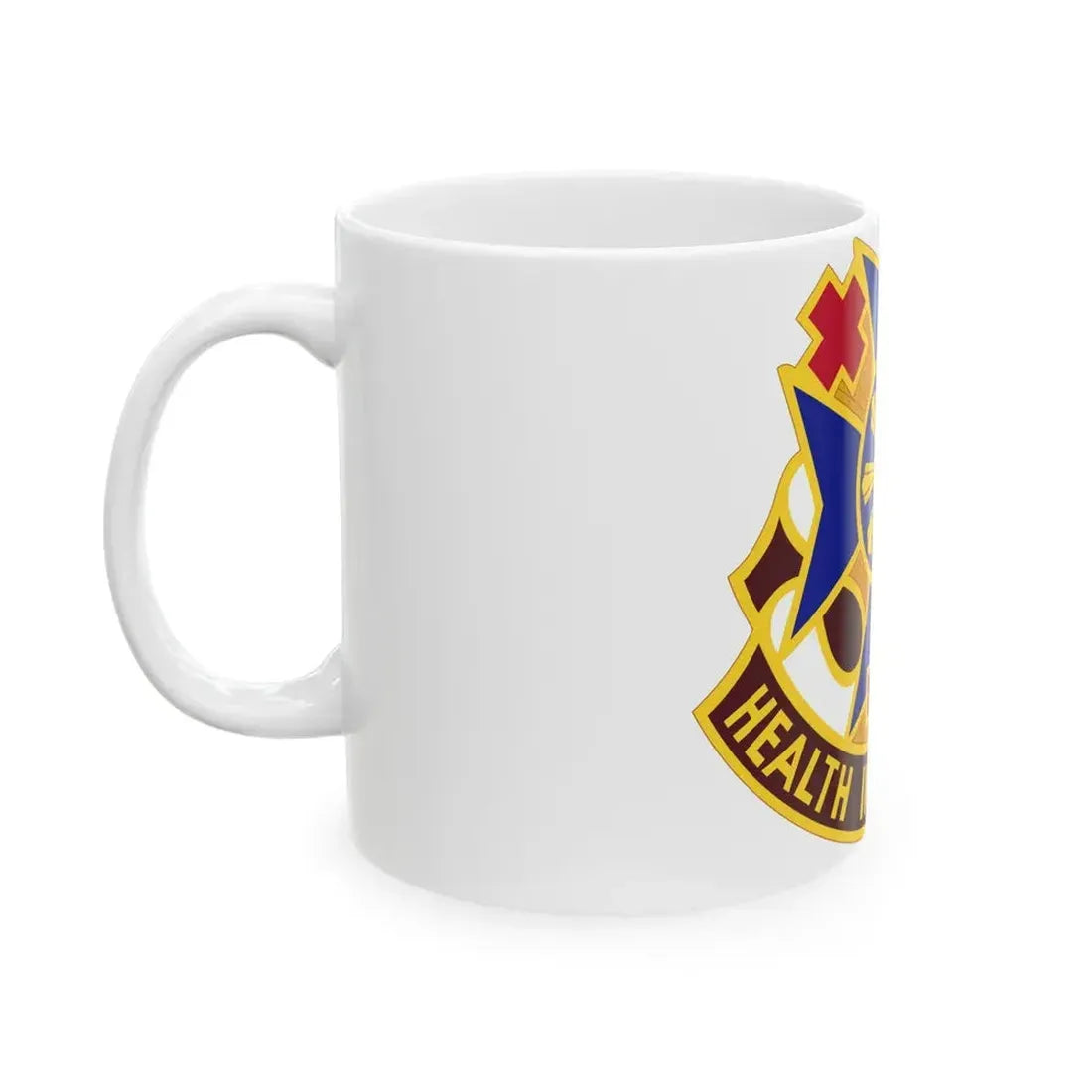 810 Field Hospital (U.S. Army) White Coffee Mug - Go Mug Yourself
