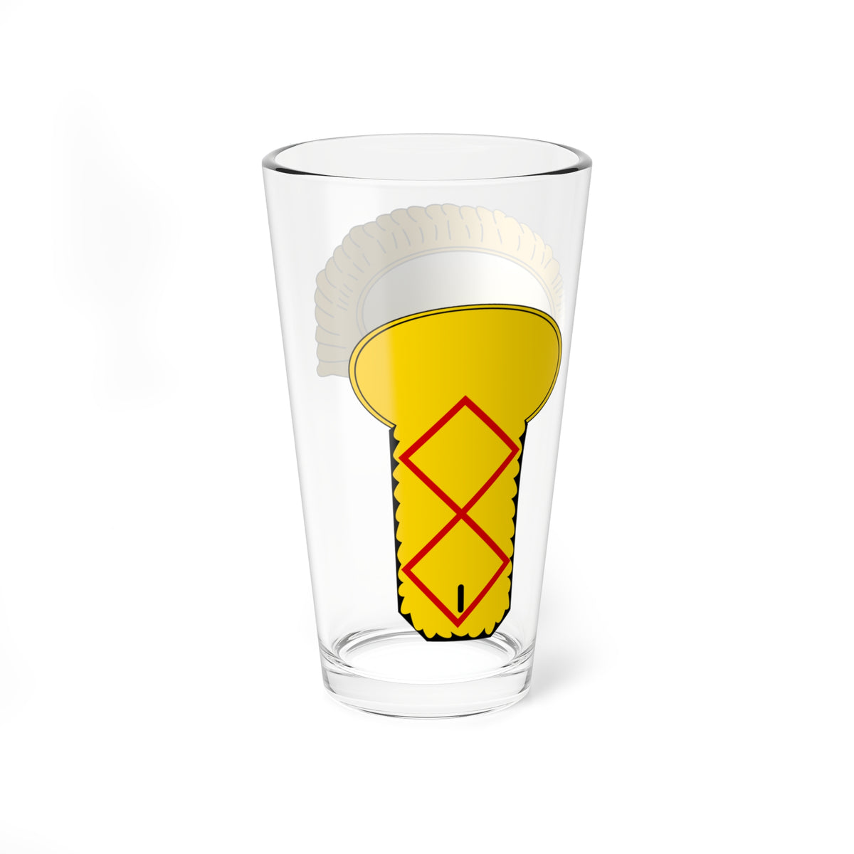 Epaulettes lieutenant seconde classe armee Napoleonienne (Military Rank) Pint Glass 16oz