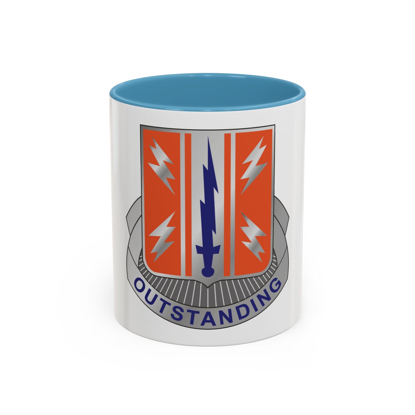 44 Signal Battalion (U.S. Army) Accent Coffee Mug