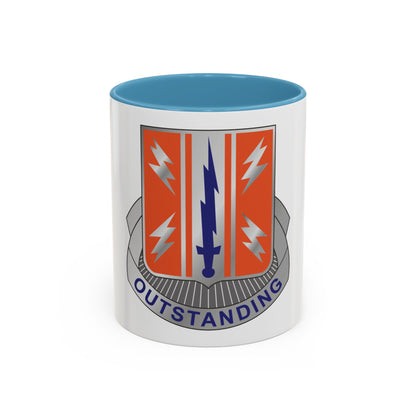 44 Signal Battalion (U.S. Army) Accent Coffee Mug