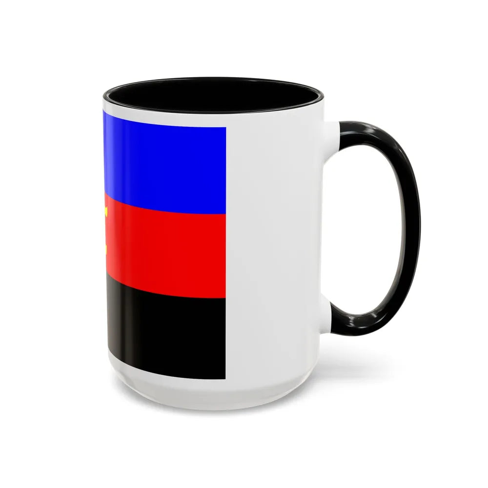 Polyamory Pride Flag - Accent Coffee Mug-Go Mug Yourself