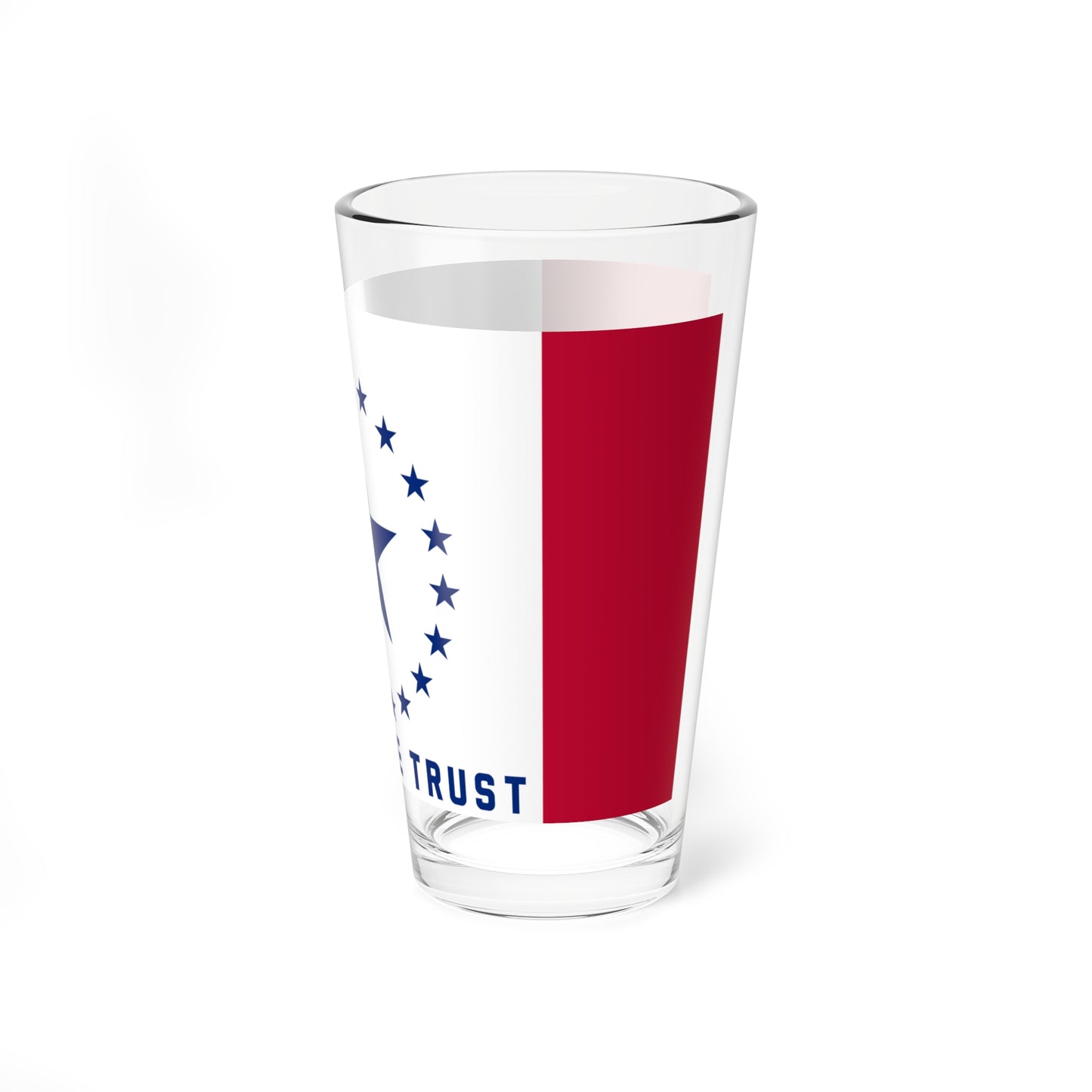 One Mississippi Flag (United States) Pint Glass 16oz
