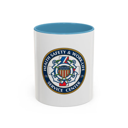 HSWL Service Center (U.S. Coast Guard) Accent Coffee Mug