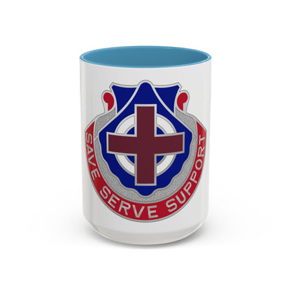 435 Medical Battalion (U.S. Army) Accent Coffee Mug