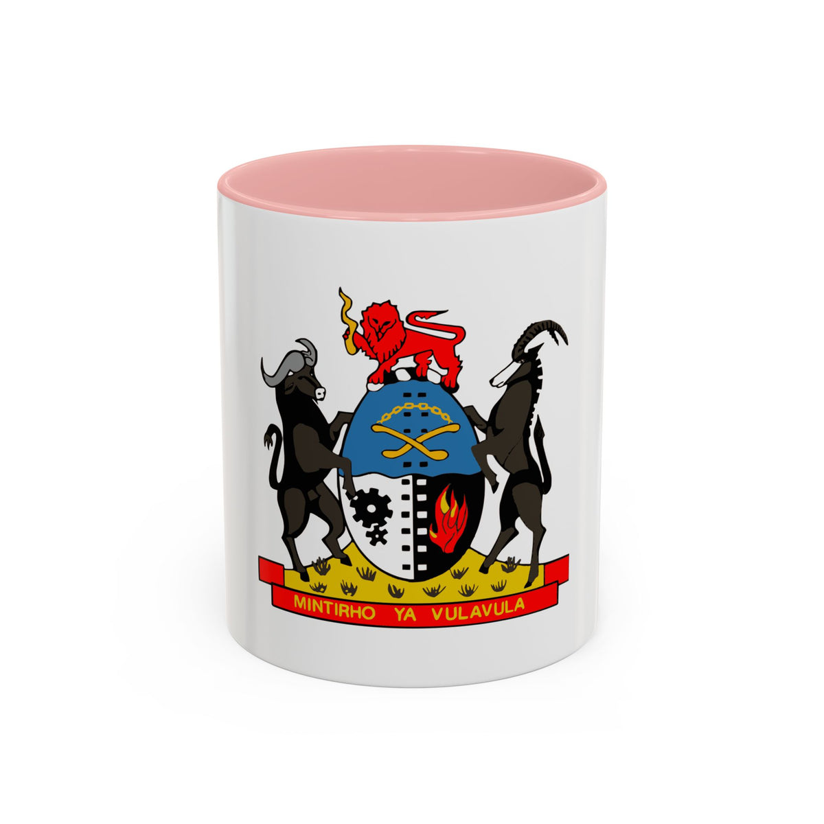 Coat of arms of Gazankulu - Accent Coffee Mug