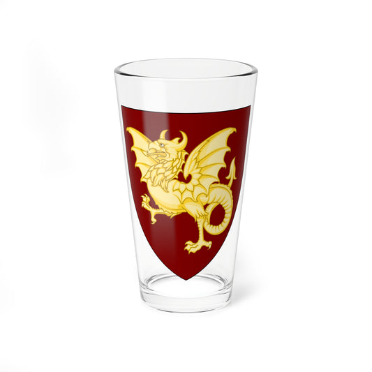 Emblem for the 1-I-FLR (Denmark) (Coat of Arms) Pint Glass 16oz