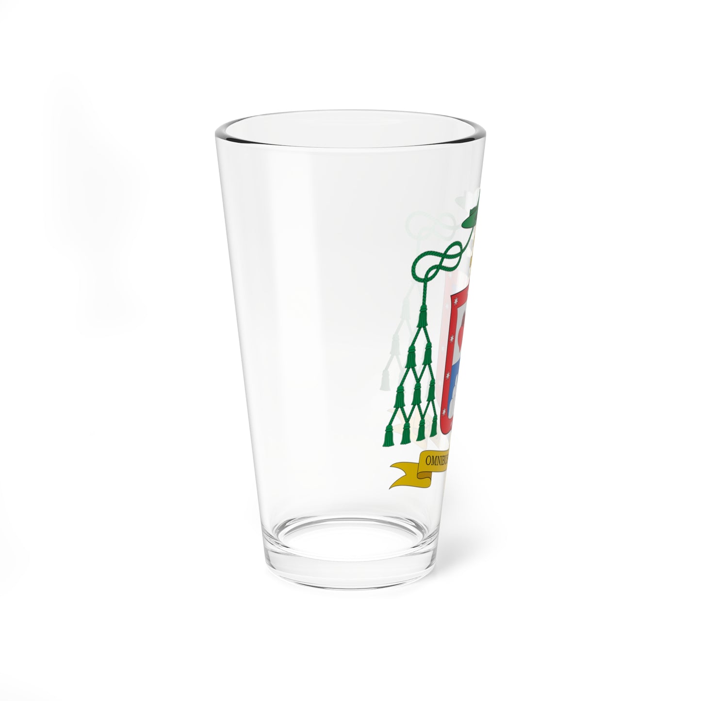 Escudo de Jesús Suárez Párraga (Spain) (Coat of Arms) Pint Glass 16oz