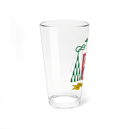 Escudo de Jesús Suárez Párraga (Spain) (Coat of Arms) Pint Glass 16oz
