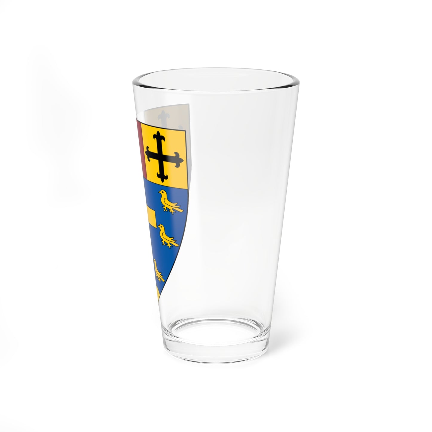 Shield of Ardingly College (England) (Coat of Arms) Pint Glass 16oz
