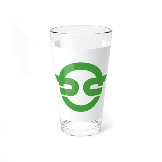 Flag of Kasai Hyogo (Japan) Pint Glass 16oz