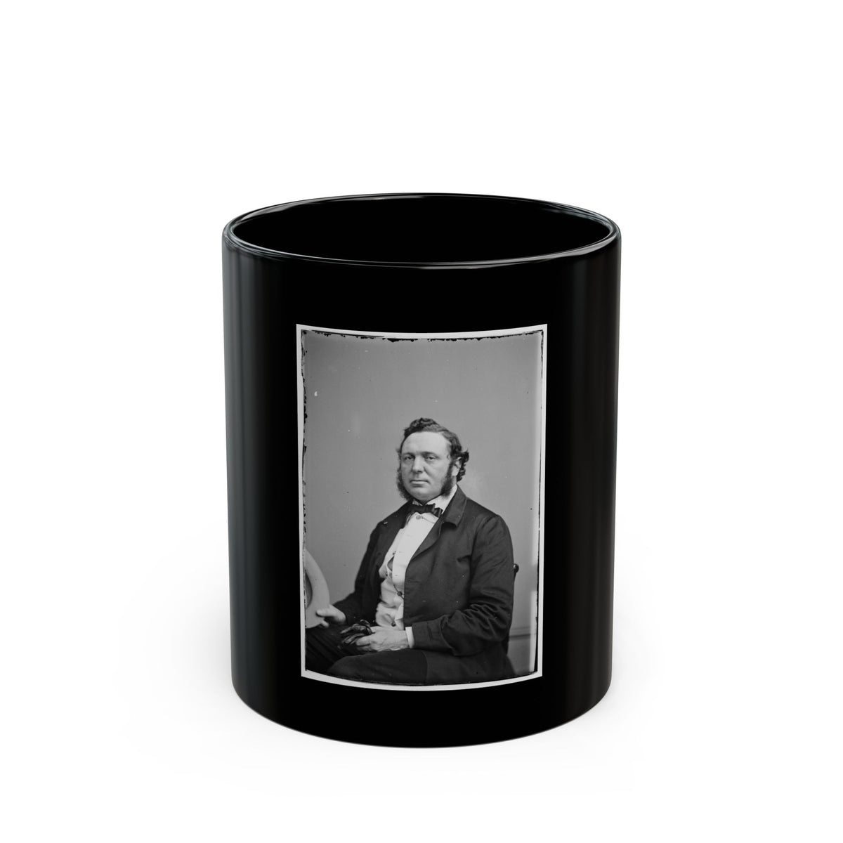 Untitled 001 (U.S. Civil War) Black Coffee Mug