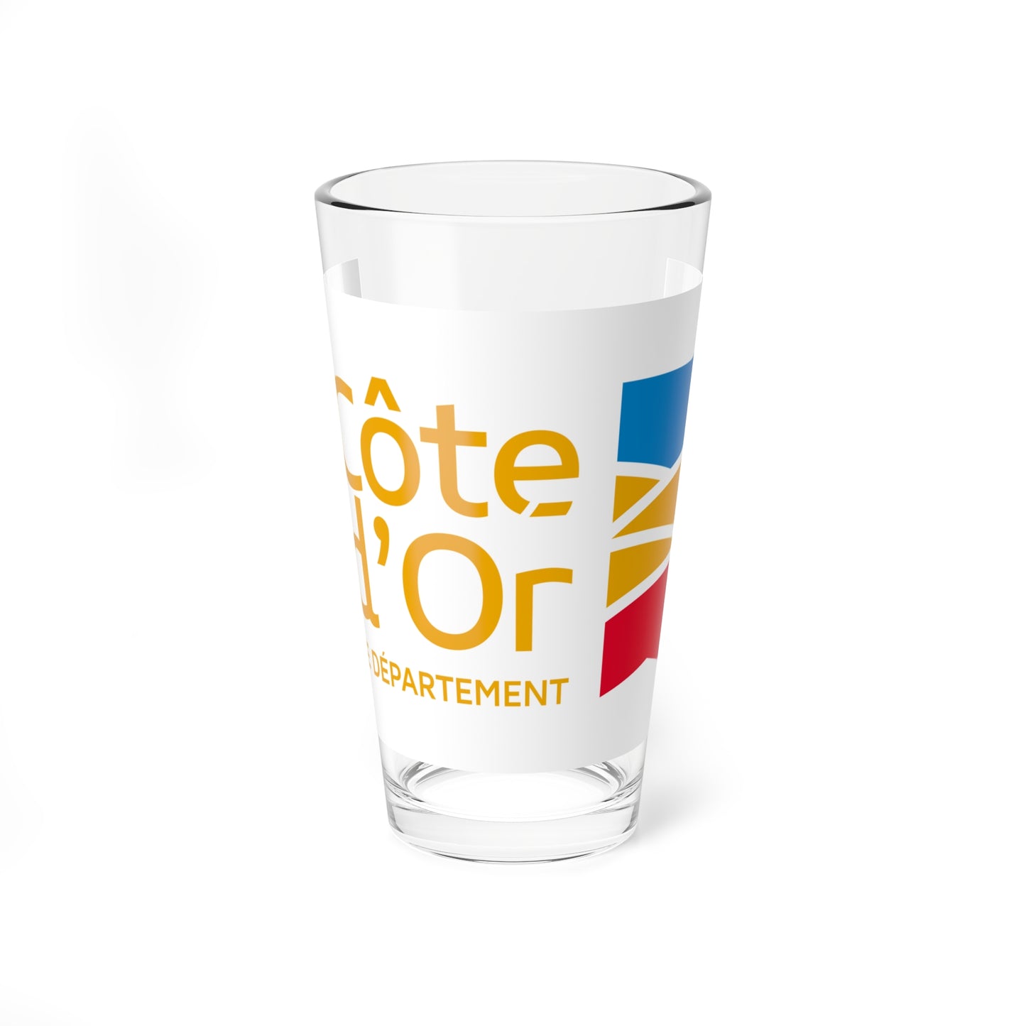 Flag of the Department of Cote-dOr (France) Pint Glass 16oz