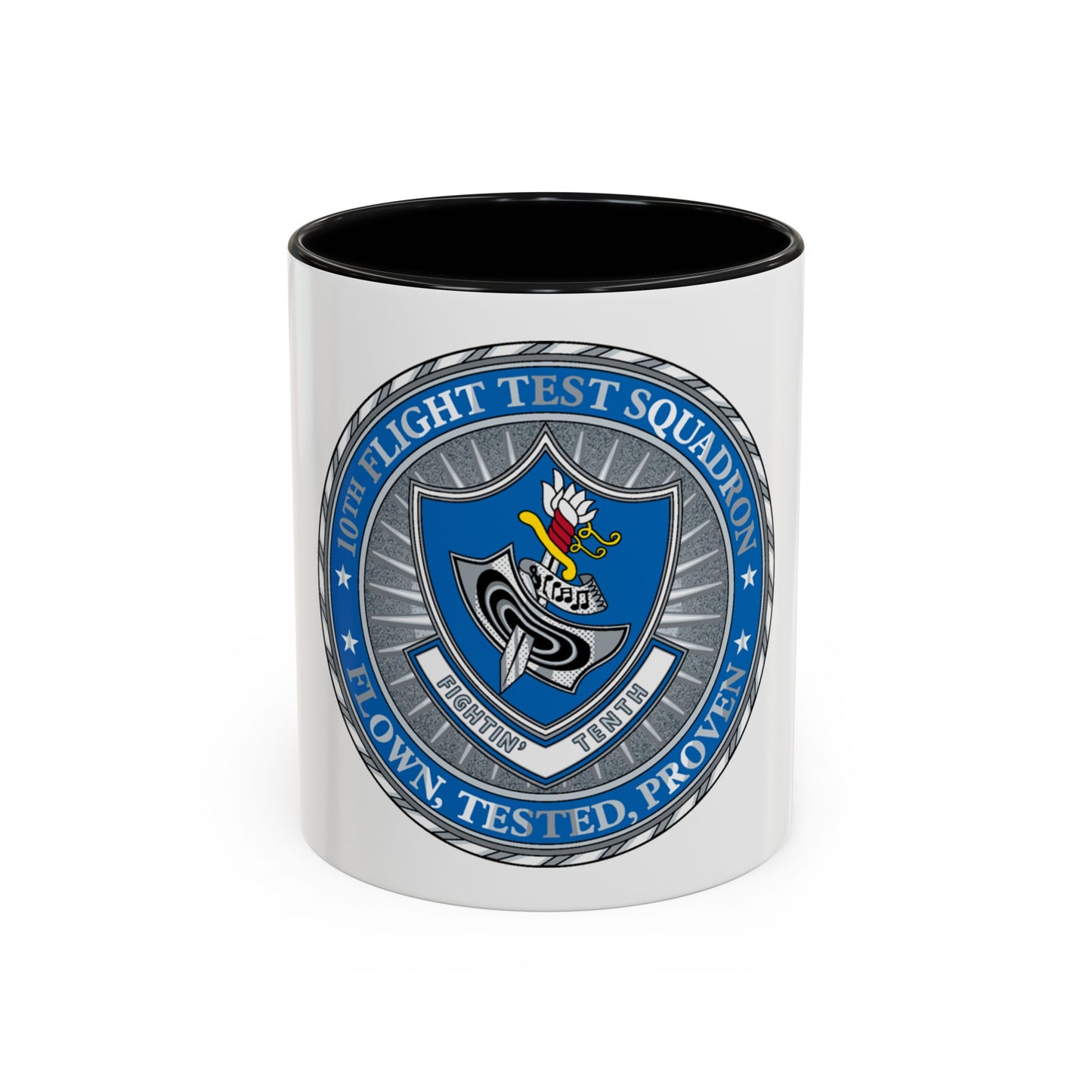 10th Flight Test Sq (U.S. Air Force) Accent Coffee Mug