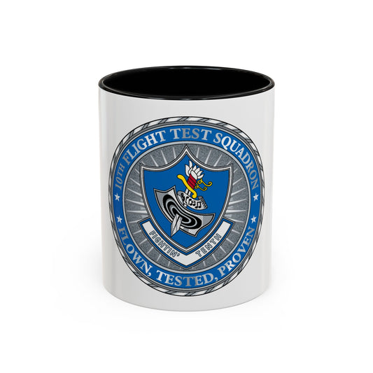 10th Flight Test Sq (U.S. Air Force) Accent Coffee Mug