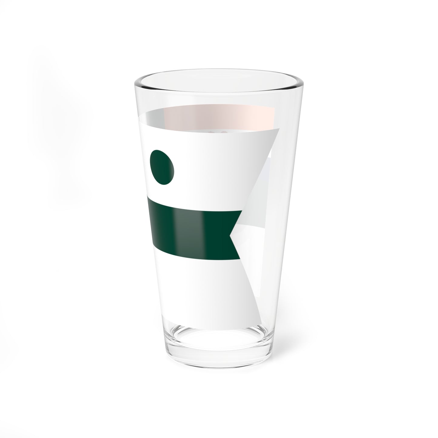 Rank flag of the South African Navy - Rear Admiral 1952-1959 (South Africa) Pint Glass 16oz
