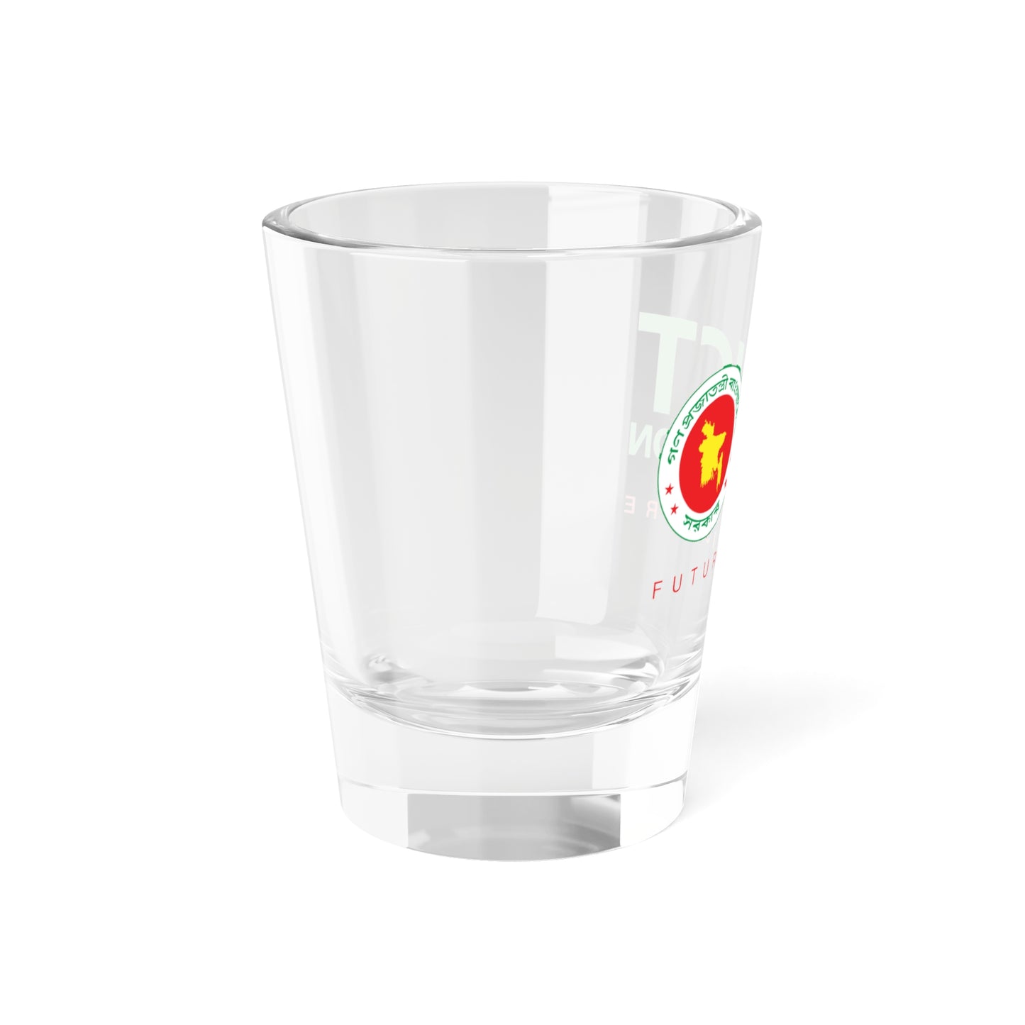 Information and Communication Technology Division (Bangladesh) (Coat of Arms) Shot Glass 1.5oz
