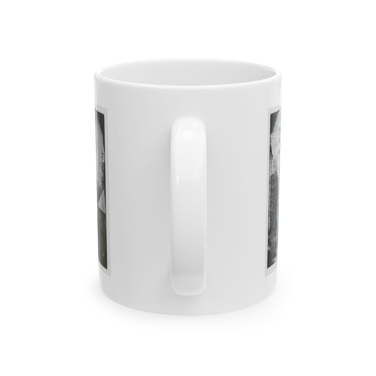 Antietam, Md. Gen. Randolph B. Marcy With Officers And Civilians At Army Of The Potomac Headquarters (U.S. Civil War) White Coffee Mug