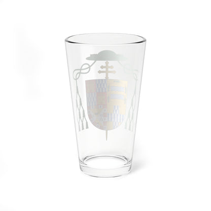 Escudo de Alonso Bernardo de los Ríos Guzmán (Spain) (Coat of Arms) Pint Glass 16oz