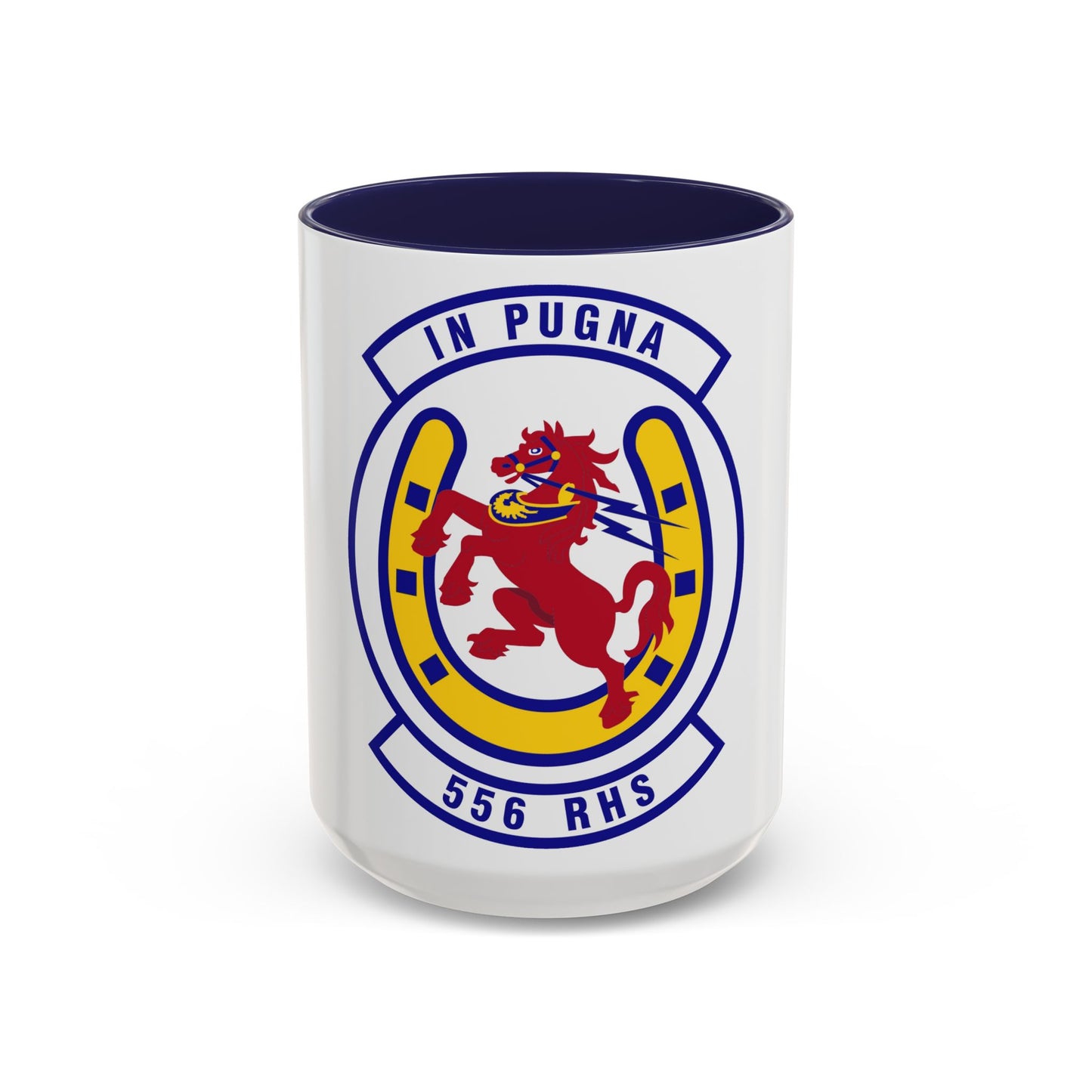 556th Red Horse Squadron (U.S. Air Force) Accent Coffee Mug