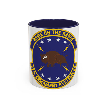 672d Armament Systems Squadron (U.S. Air Force) Accent Coffee Mug