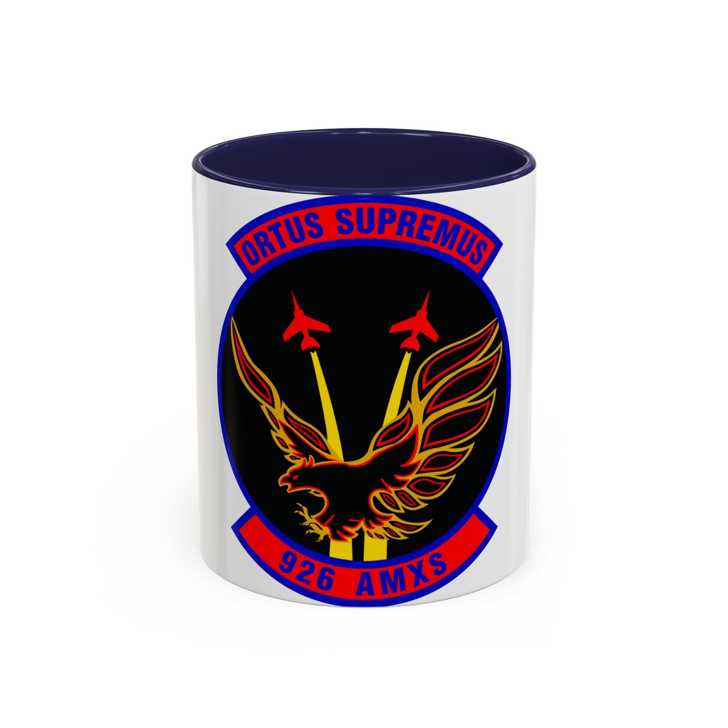 926 Aircraft Maintenance Squadron AFRC (U.S. Air Force) Accent Coffee Mug