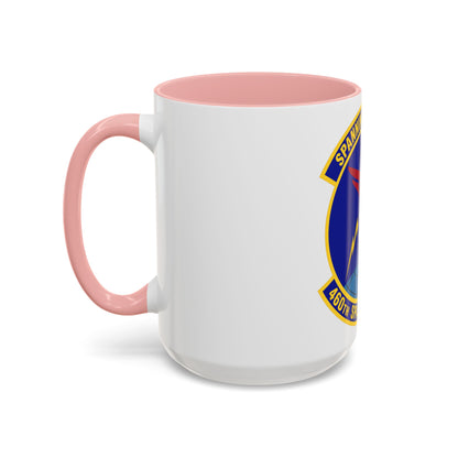 460th Space Communications Squadron (U.S. Air Force) Accent Coffee Mug