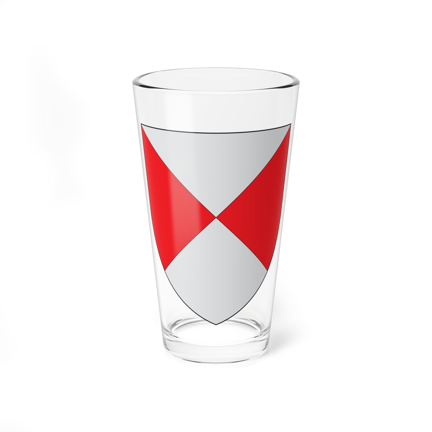 Escudo de armas de Bernat Bellvey (Spain) (Coat of Arms) Pint Glass 16oz