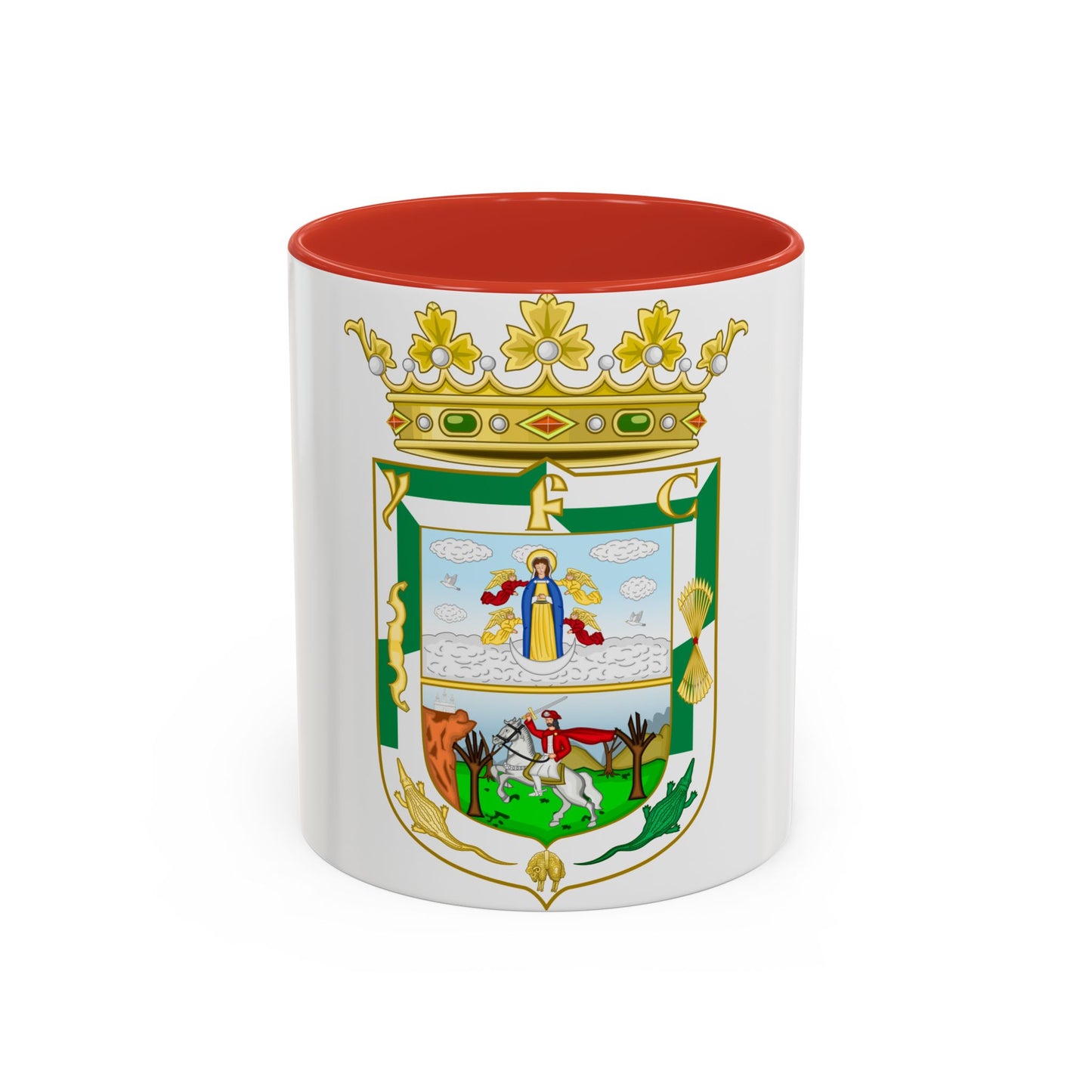 Coat of Arms of Isla Fernandina (Cuba) - Accent Coffee Mug