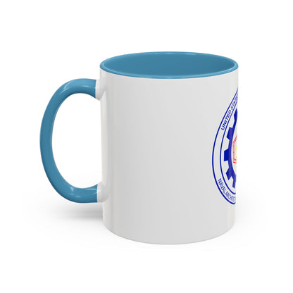 CG Naval Architecture & Marine Eng (U.S. Coast Guard) Accent Coffee Mug