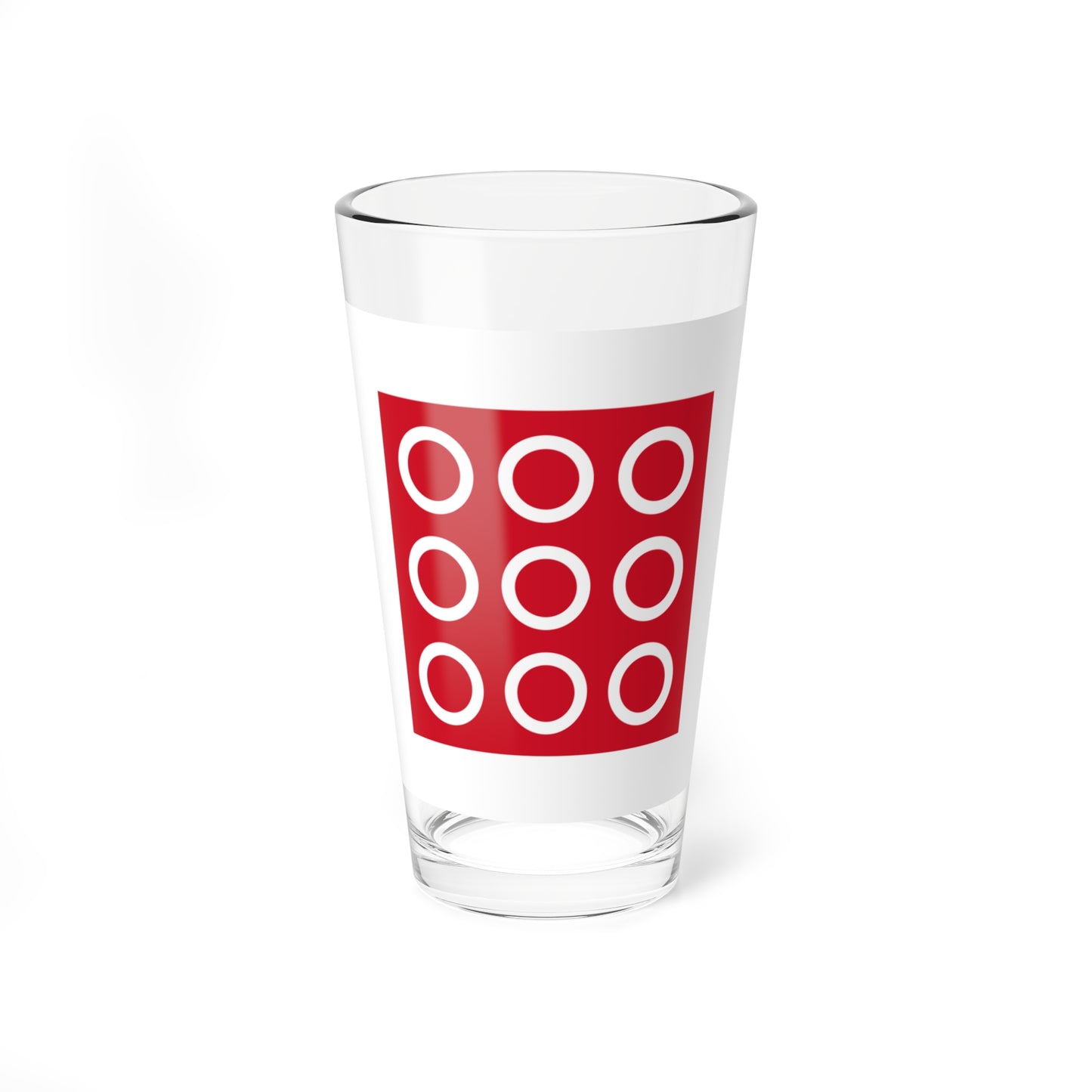 Flag of Chateau de Tonquedec (France) Pint Glass 16oz