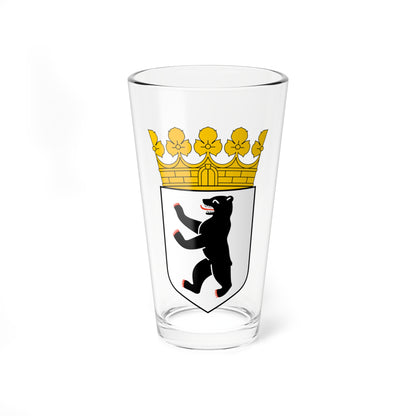 DEU Berlin COA (Germany) (Coat of Arms) Pint Glass 16oz