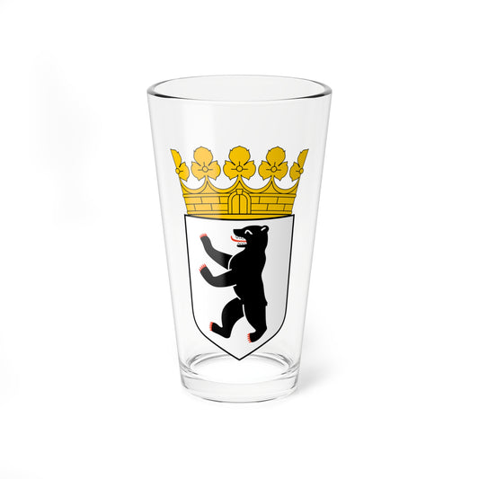 DEU Berlin COA (Germany) (Coat of Arms) Pint Glass 16oz