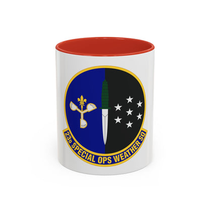 23d Special Operations Weather Squadron (U.S. Air Force) Accent Coffee Mug