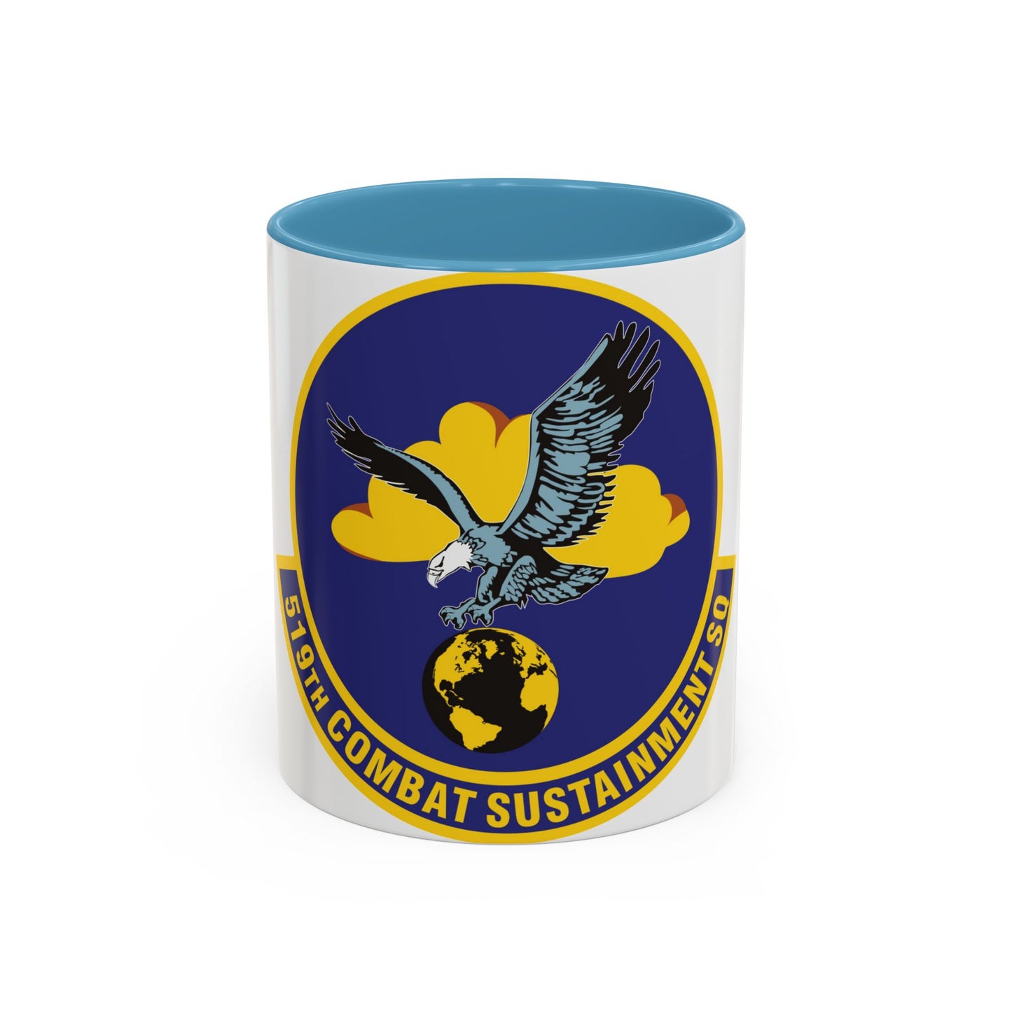 519th Combat Sustainment Squadron (U.S. Air Force) Accent Coffee Mug