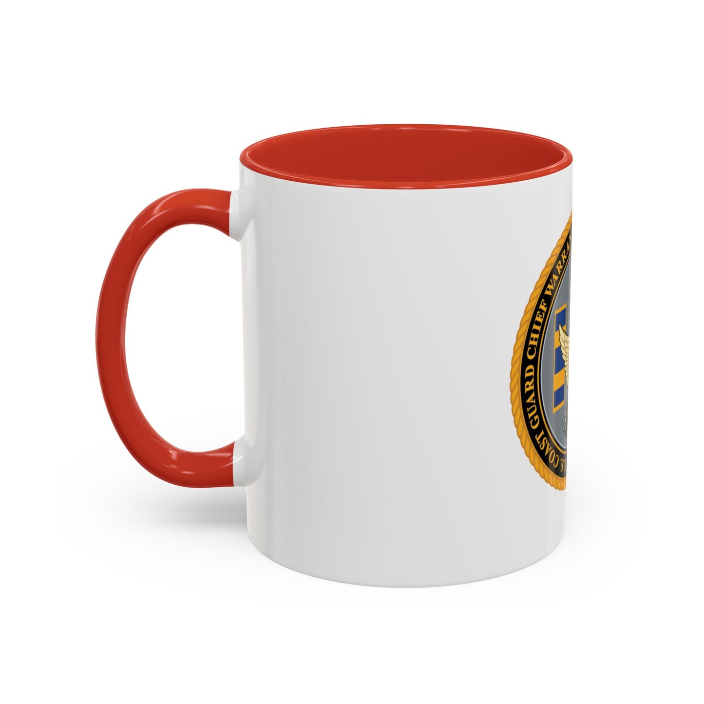 USCG CWO (U.S. Coast Guard) Accent Coffee Mug