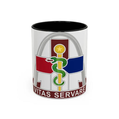 811th Hospital Center (U.S. Army) Accent Coffee Mug 11oz Black - Go Mug Yourself