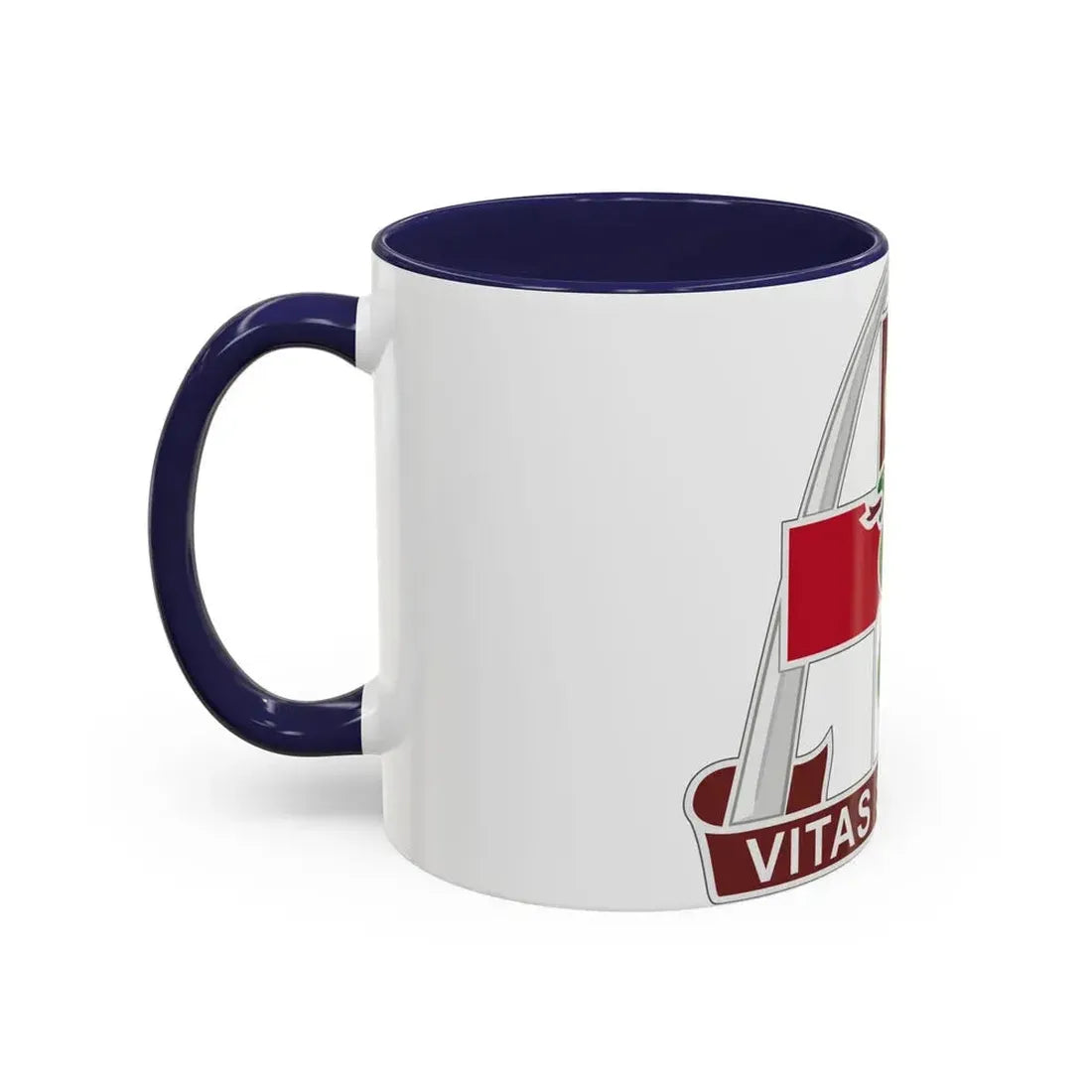 811th Hospital Center (U.S. Army) Accent Coffee Mug - Go Mug Yourself